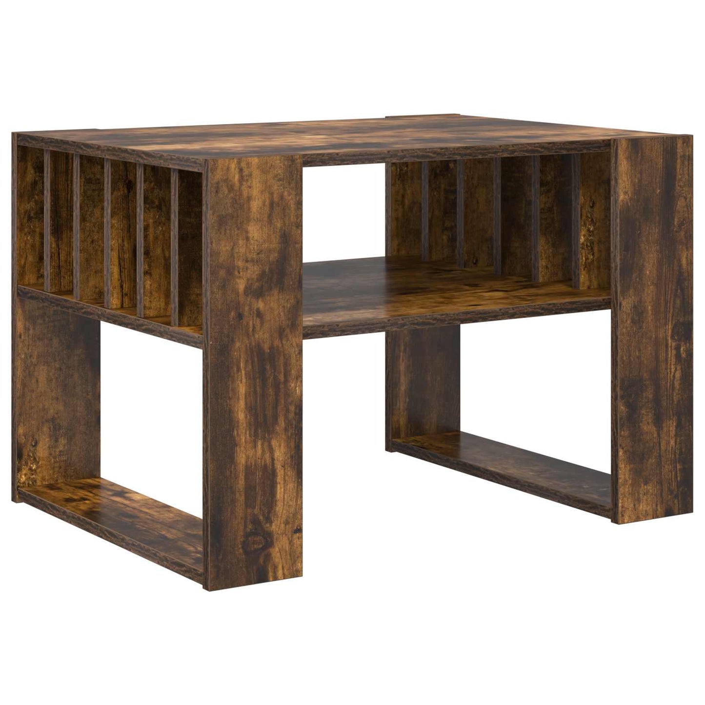 Sofabord Røget eg 66 x 49,5 x 45 cm Konstrueret træ