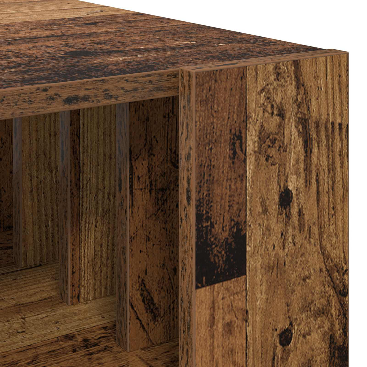 Sofabord Gammelt træ 66 x 49,5 x 45 cm Konstrueret træ