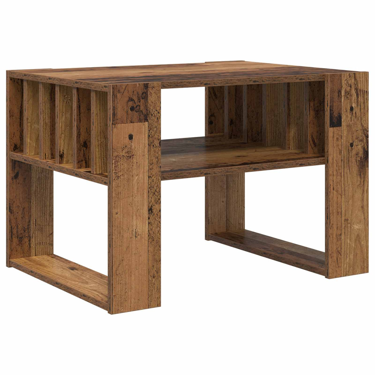 Sofabord Gammelt træ 66 x 49,5 x 45 cm Konstrueret træ