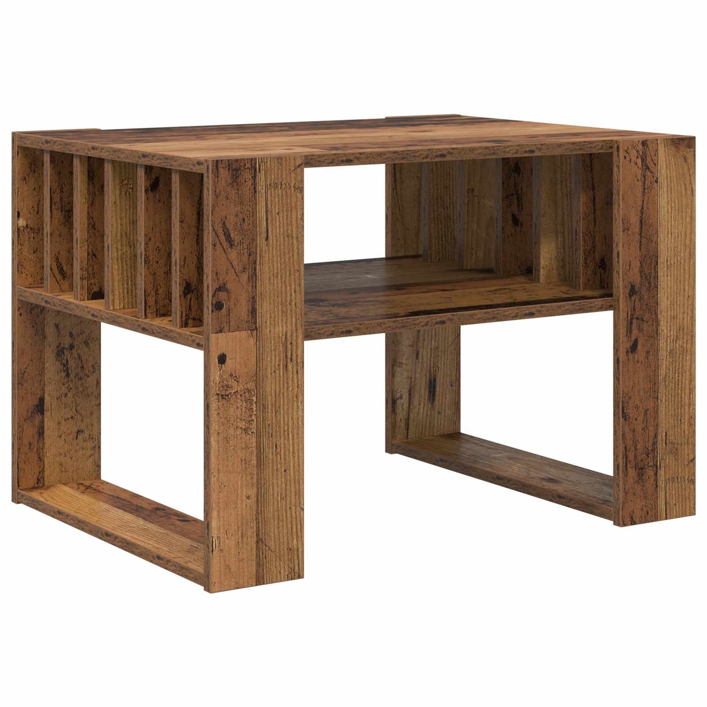 Sofabord Gammelt træ 66 x 49,5 x 45 cm Konstrueret træ