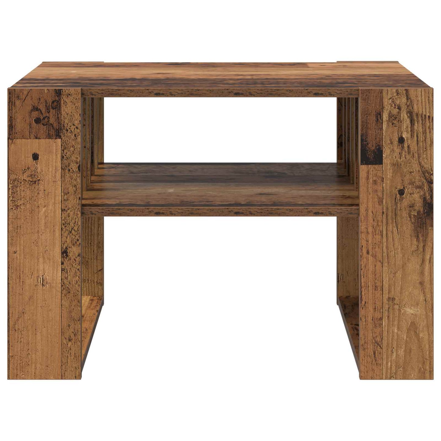 Sofabord Gammelt træ 66 x 49,5 x 45 cm Konstrueret træ