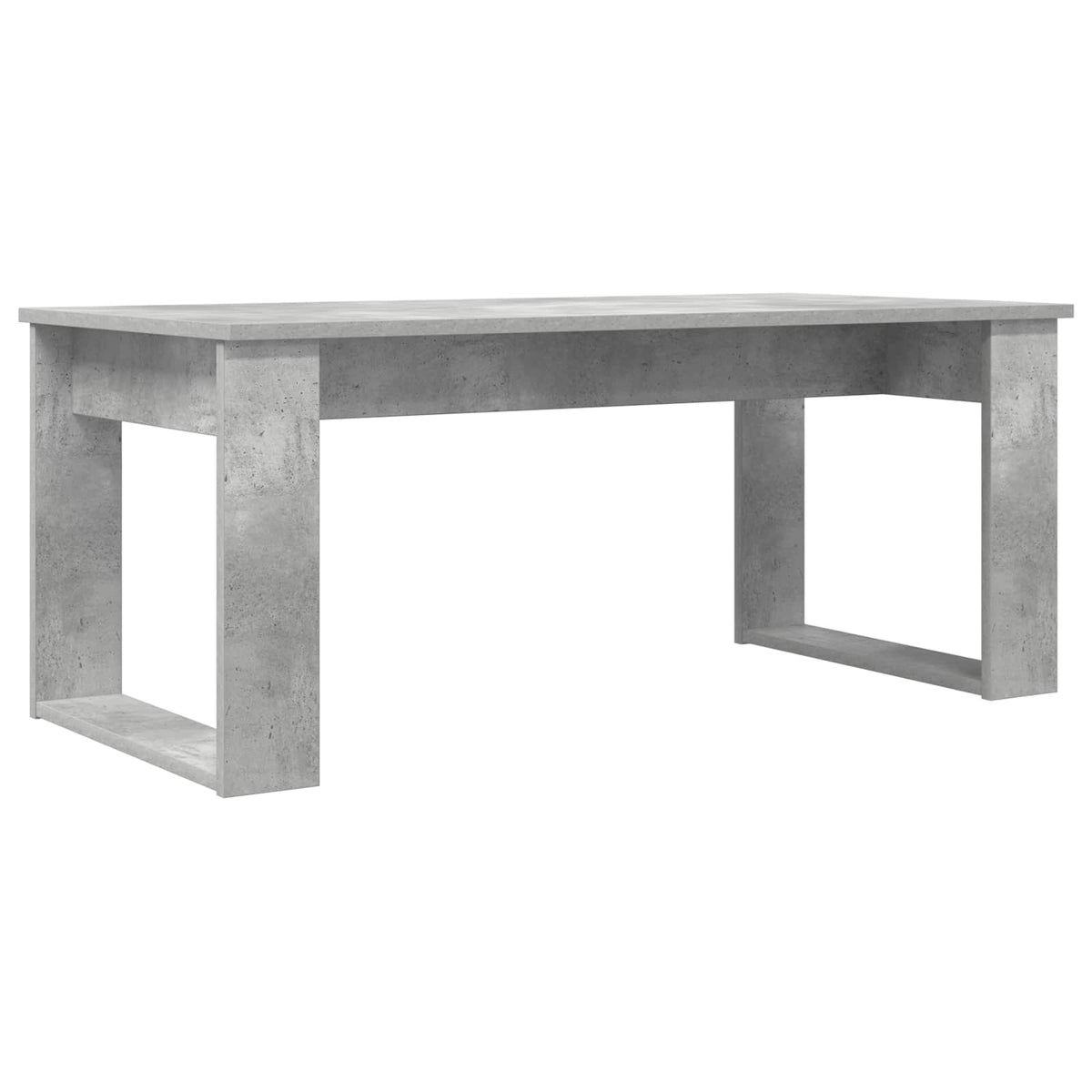 Kaffebord Sæt 2 stk. Beton Grå 100 x 50 x 42 cm Konstrueret træ
