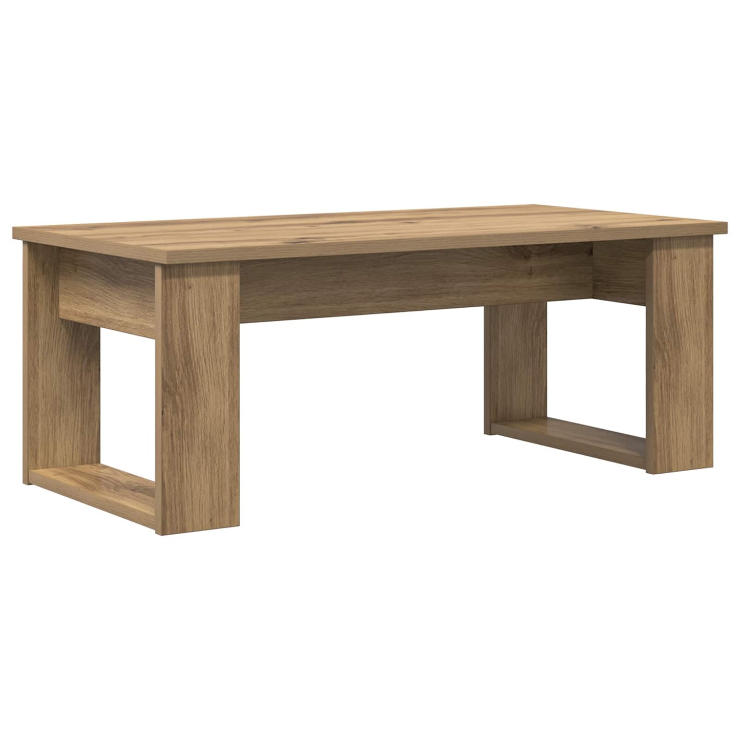 Kaffebord Sæt 2 stk. Artisan Egetræ 100 x 50 x 42 cm