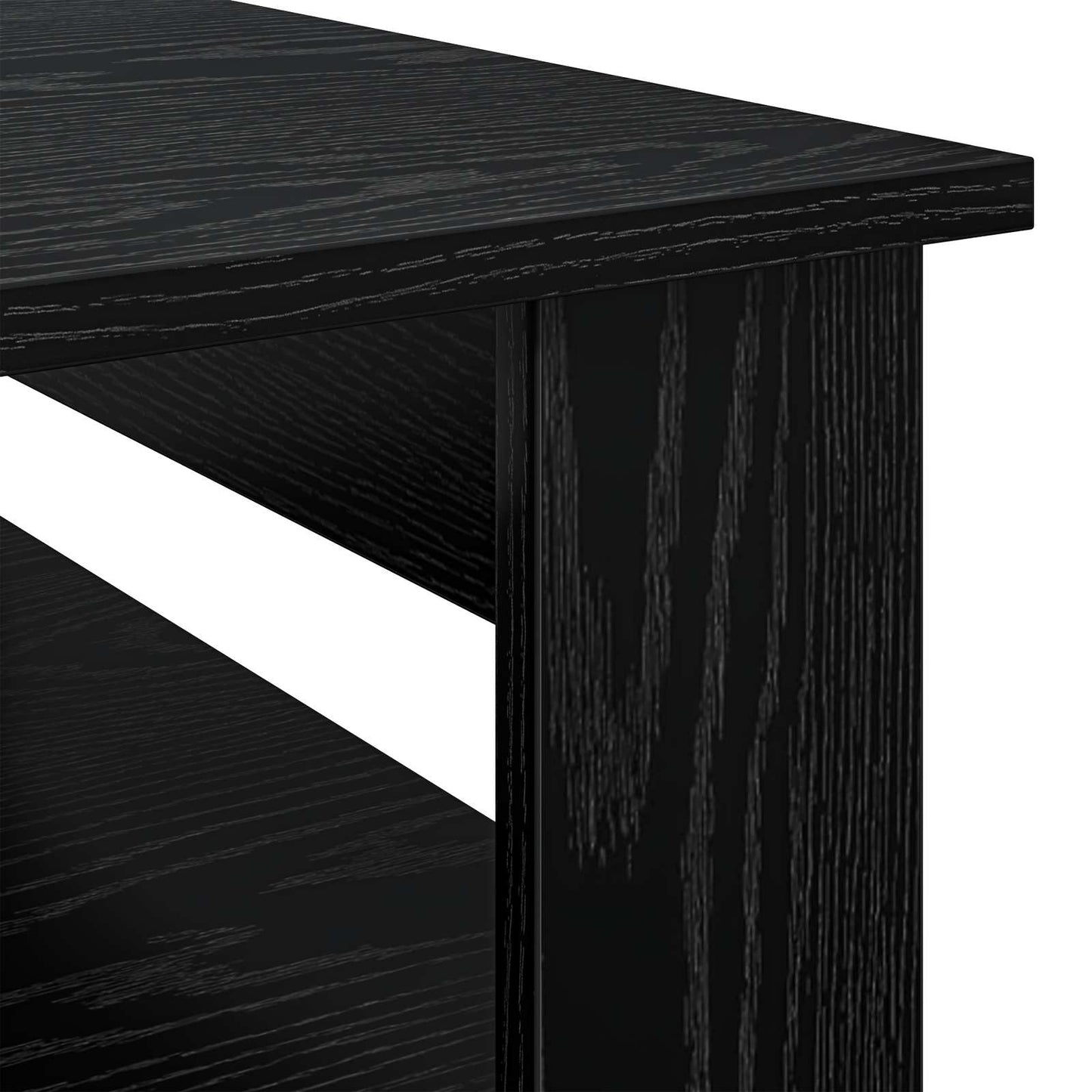 Sofabord Sort eg 64 x 54 x 44 cm Konstrueret træ