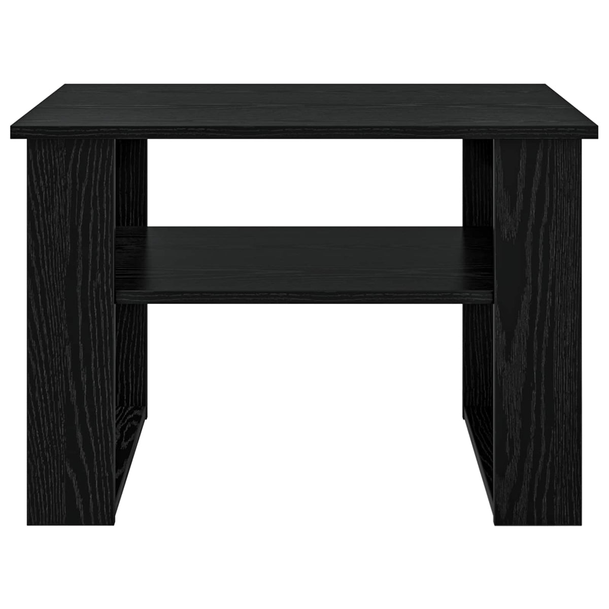 Sofabord Sort eg 64 x 54 x 44 cm Konstrueret træ