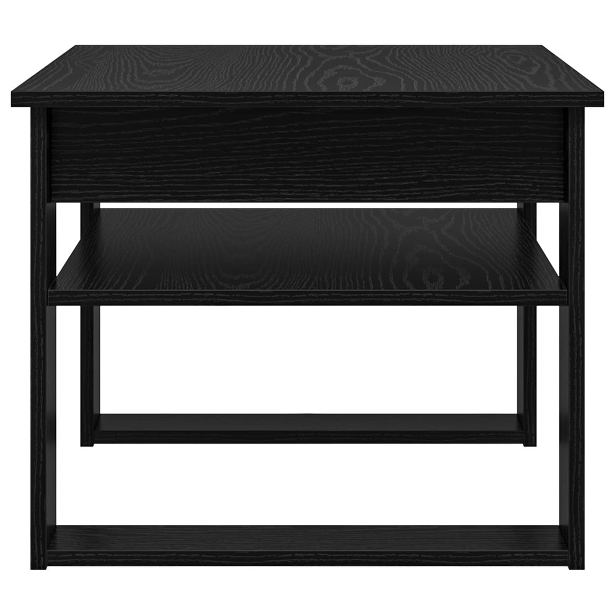 Sofabord Sort eg 64 x 54 x 44 cm Konstrueret træ