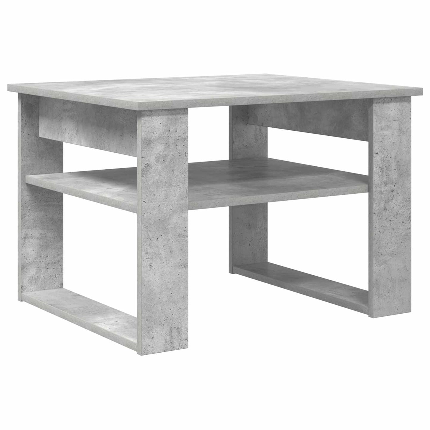 Sofabord Beton Grå 64 x 54 x 44 cm Konstrueret træ