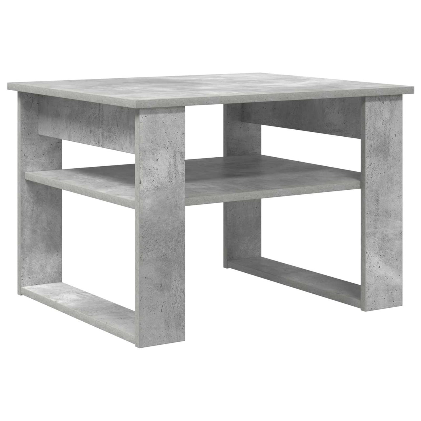 Sofabord Beton Grå 64 x 54 x 44 cm Konstrueret træ