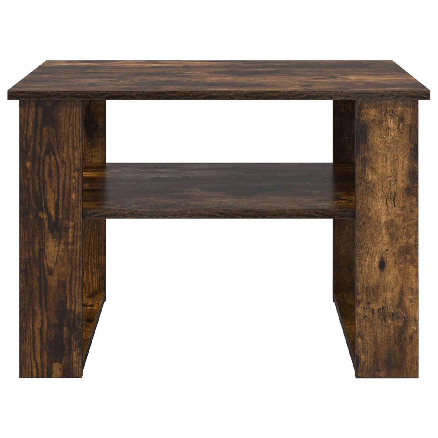 Sofabord Røget eg 64 x 54 x 44 cm Konstrueret træ