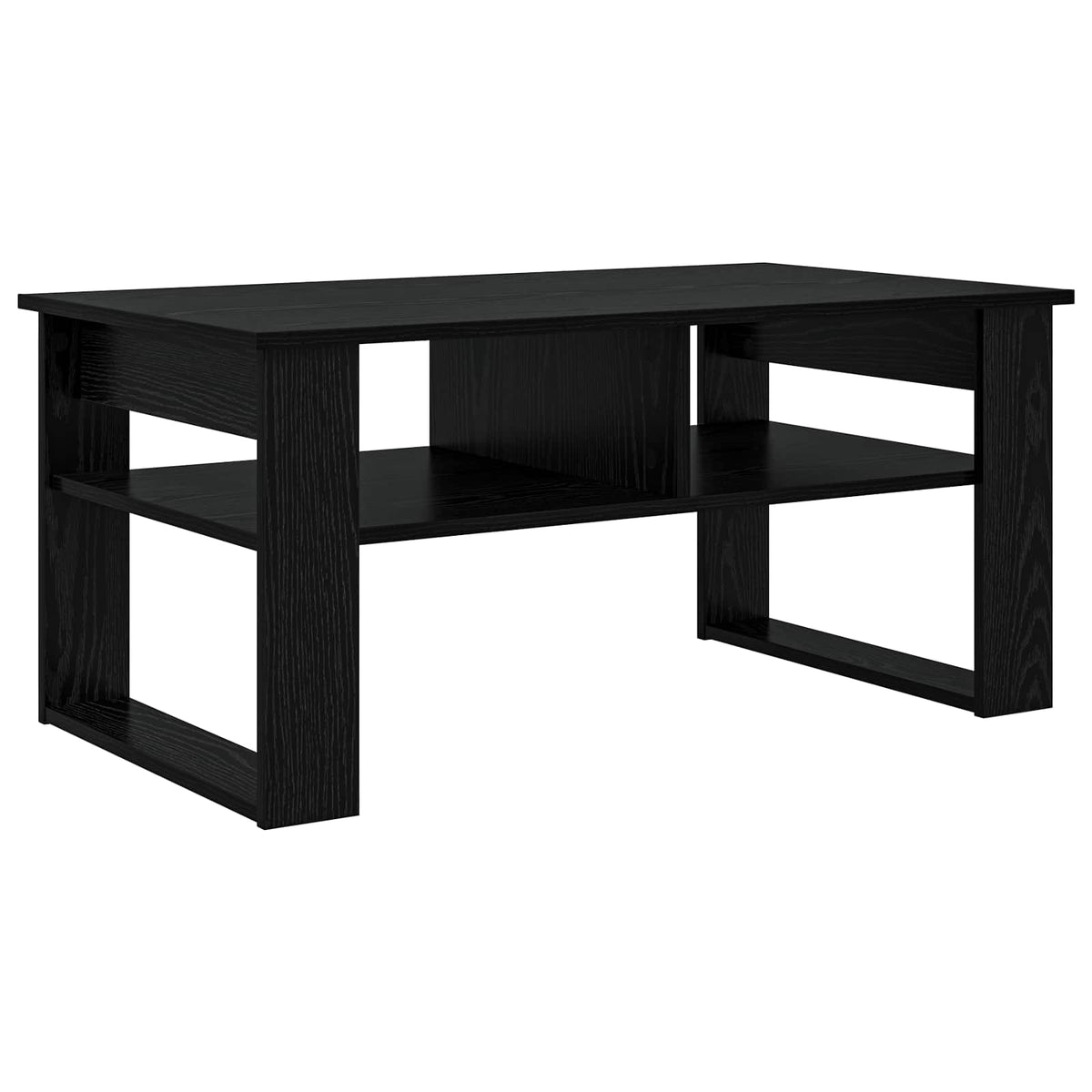 Sofabord Sort eg 96 x 54 x 44 cm Konstrueret træ