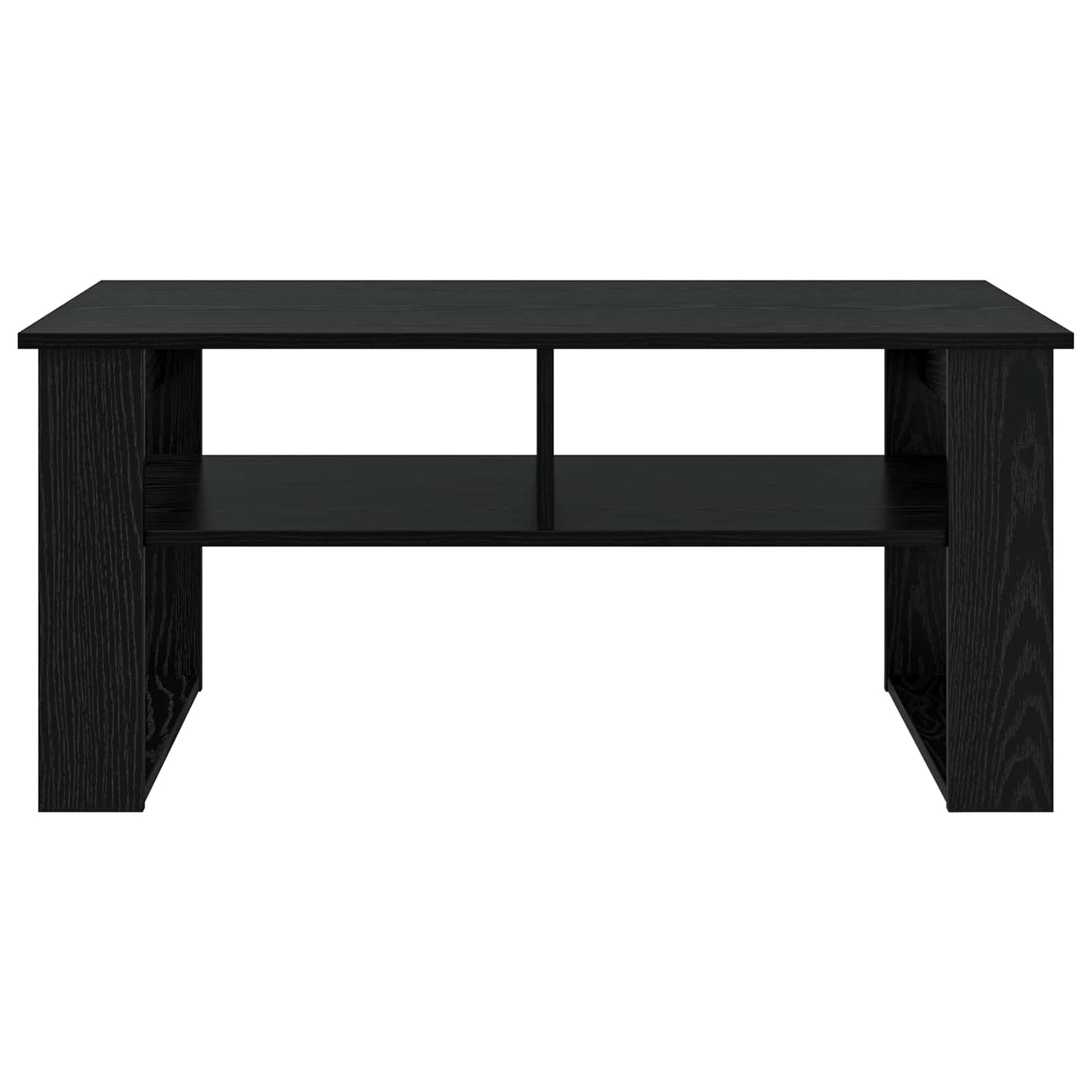 Sofabord Sort eg 96 x 54 x 44 cm Konstrueret træ