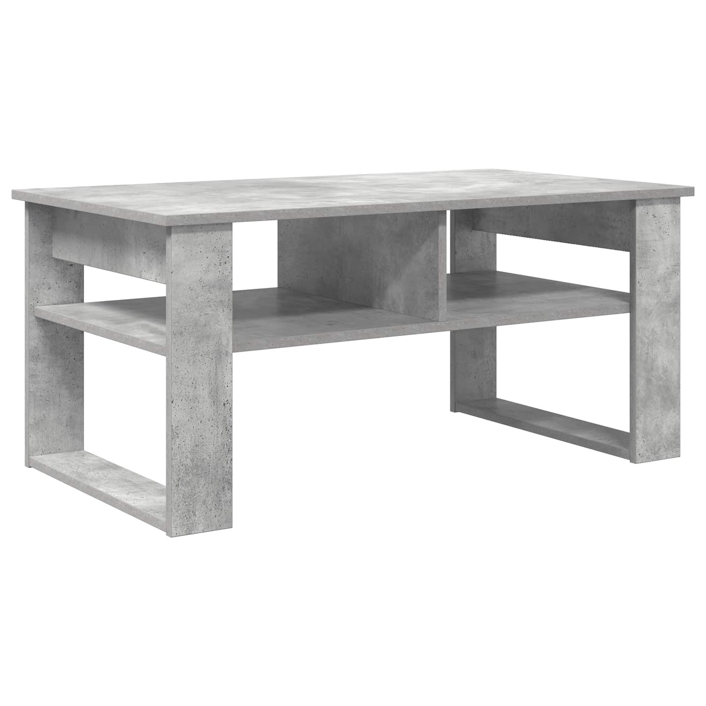 Sofabord Beton Grå 96 x 54 x 44 cm Konstrueret træ