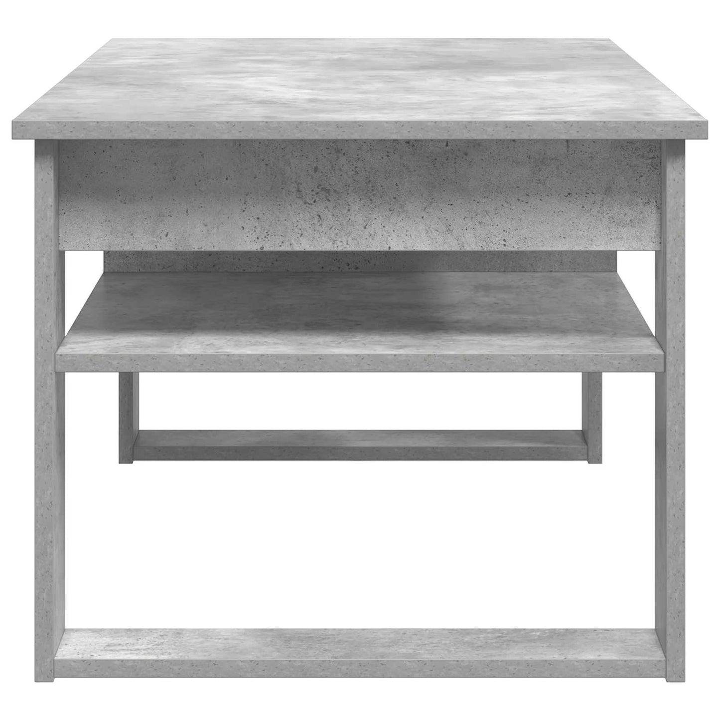 Sofabord Beton Grå 96 x 54 x 44 cm Konstrueret træ