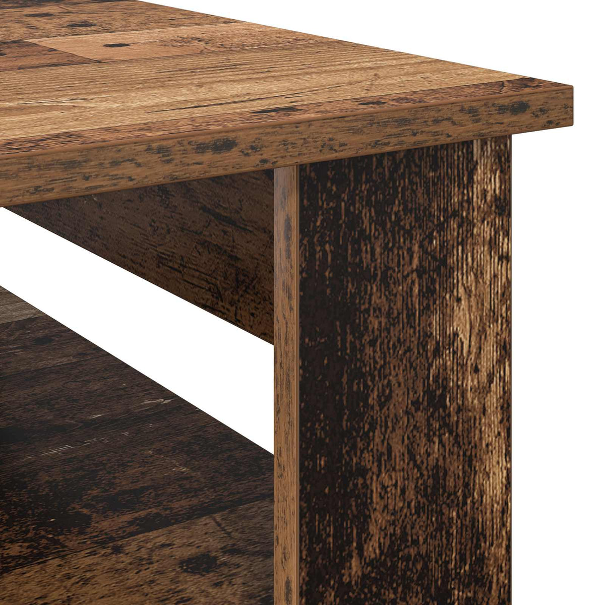 Sofabord Gammelt træ 96 x 54 x 44 cm Konstrueret træ