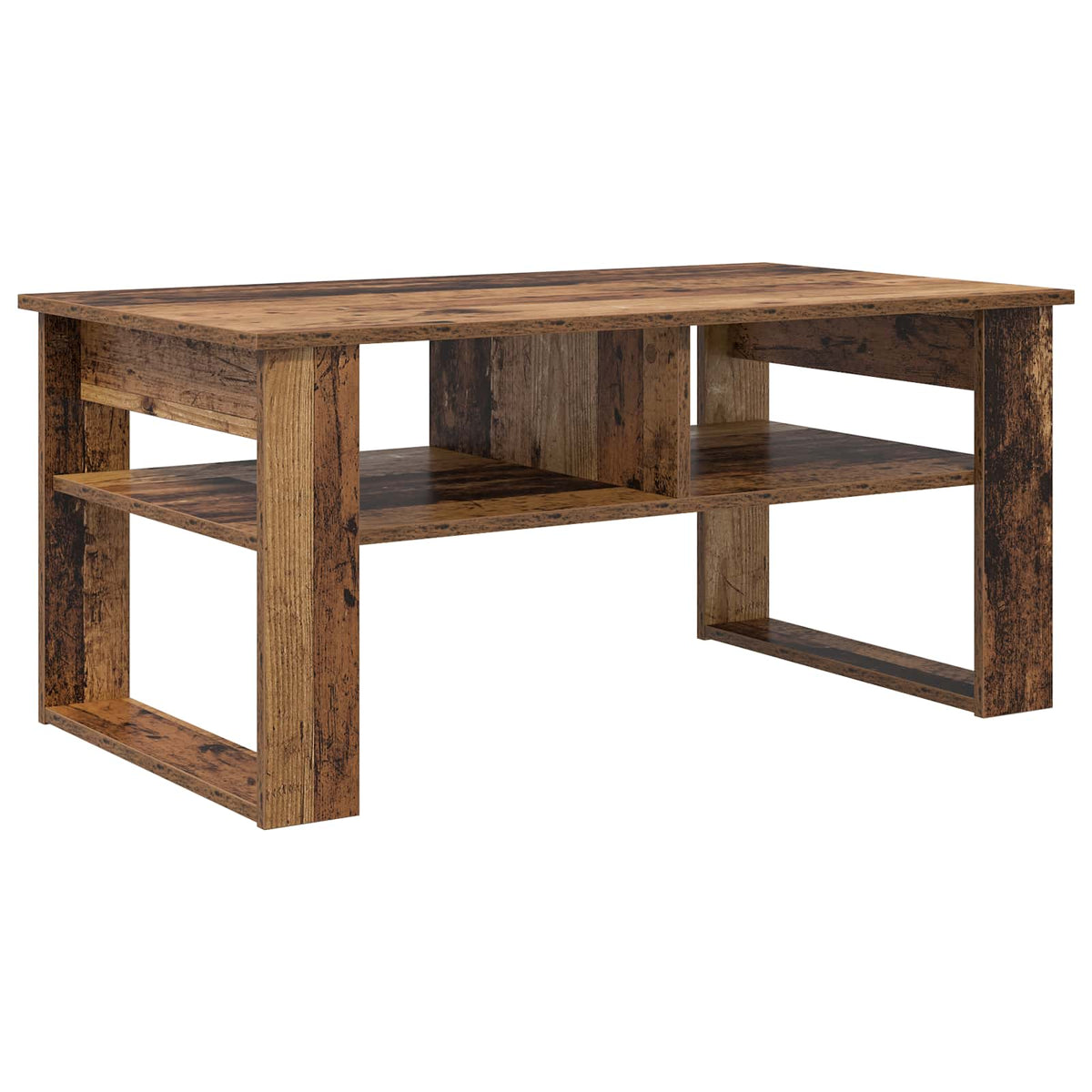 Sofabord Gammelt træ 96 x 54 x 44 cm Konstrueret træ