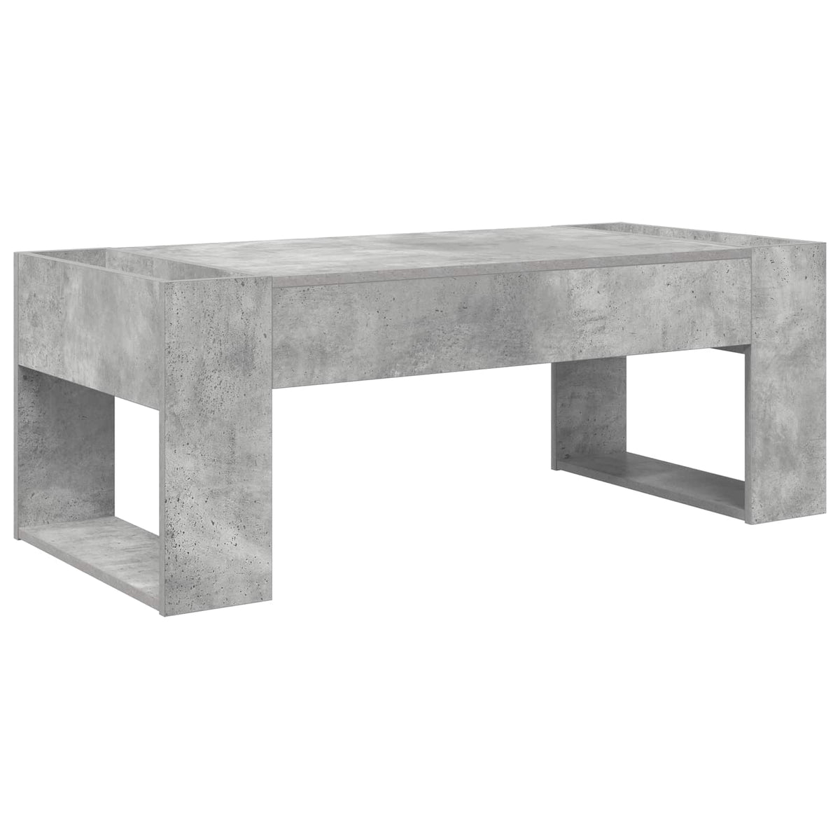 Sofabord Beton Grå 110 x 50 x 41 cm Konstrueret træ