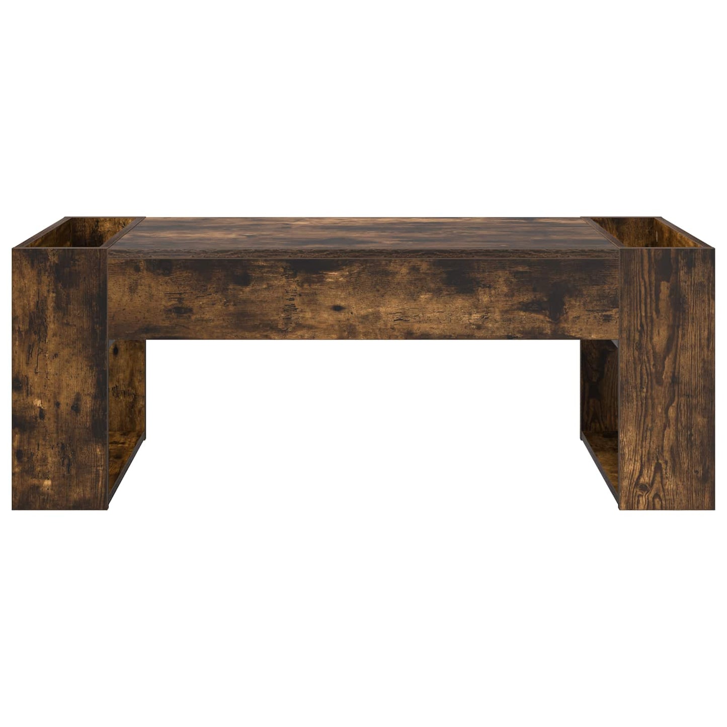 Sofabord Røget eg 110 x 50 x 41 cm Konstrueret træ