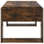 Sofabord Røget eg 110 x 50 x 41 cm Konstrueret træ