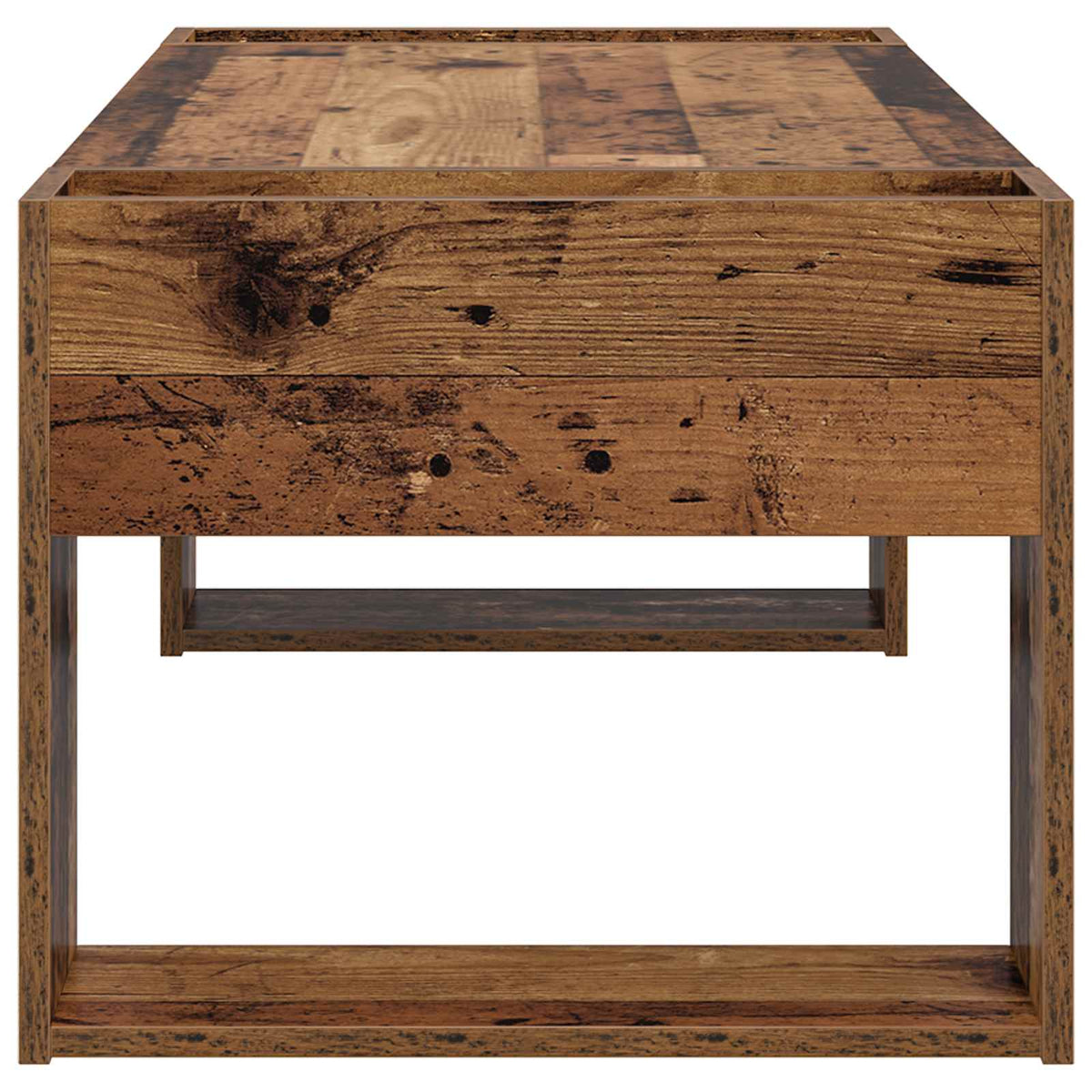 Sofabord Gammelt træ 110 x 50 x 41 cm Konstrueret træ