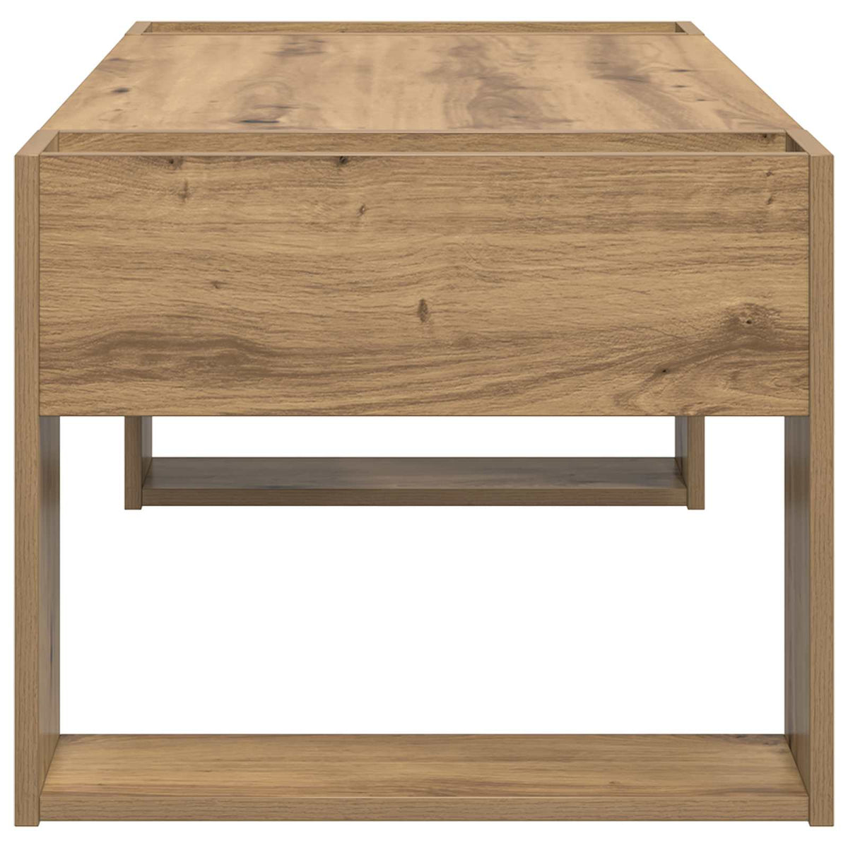 Sofabord Artisan Egetræ 110 x 50 x 41 cm Konstrueret træ