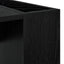 Sofabord Sort eg 95 x 50 x 34 cm Konstrueret træ