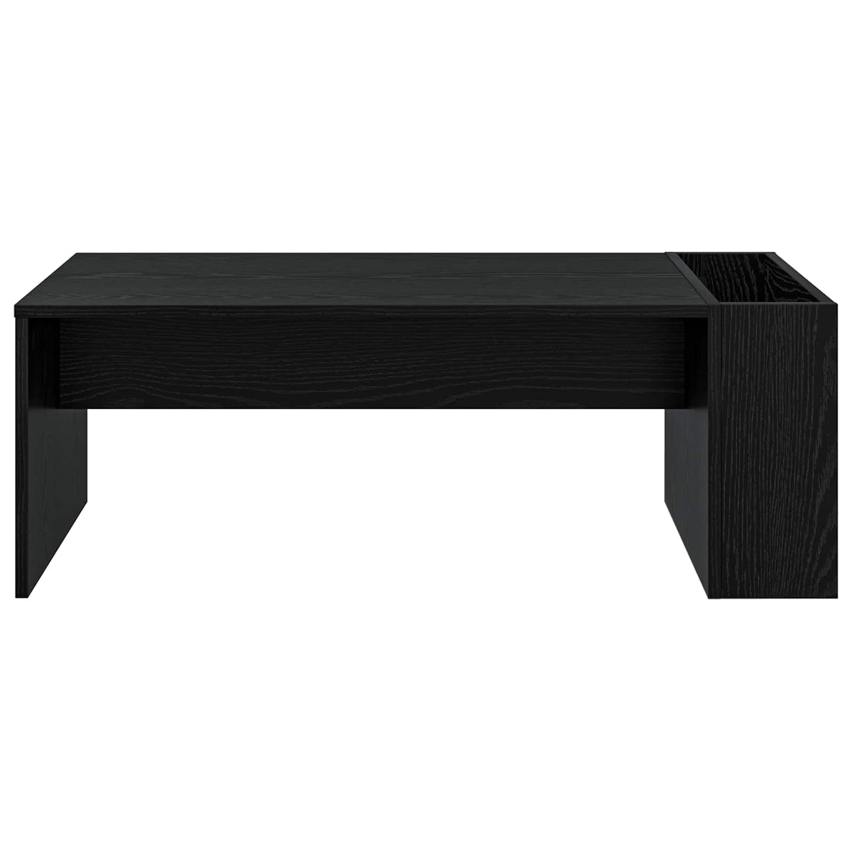 Sofabord Sort eg 95 x 50 x 34 cm Konstrueret træ