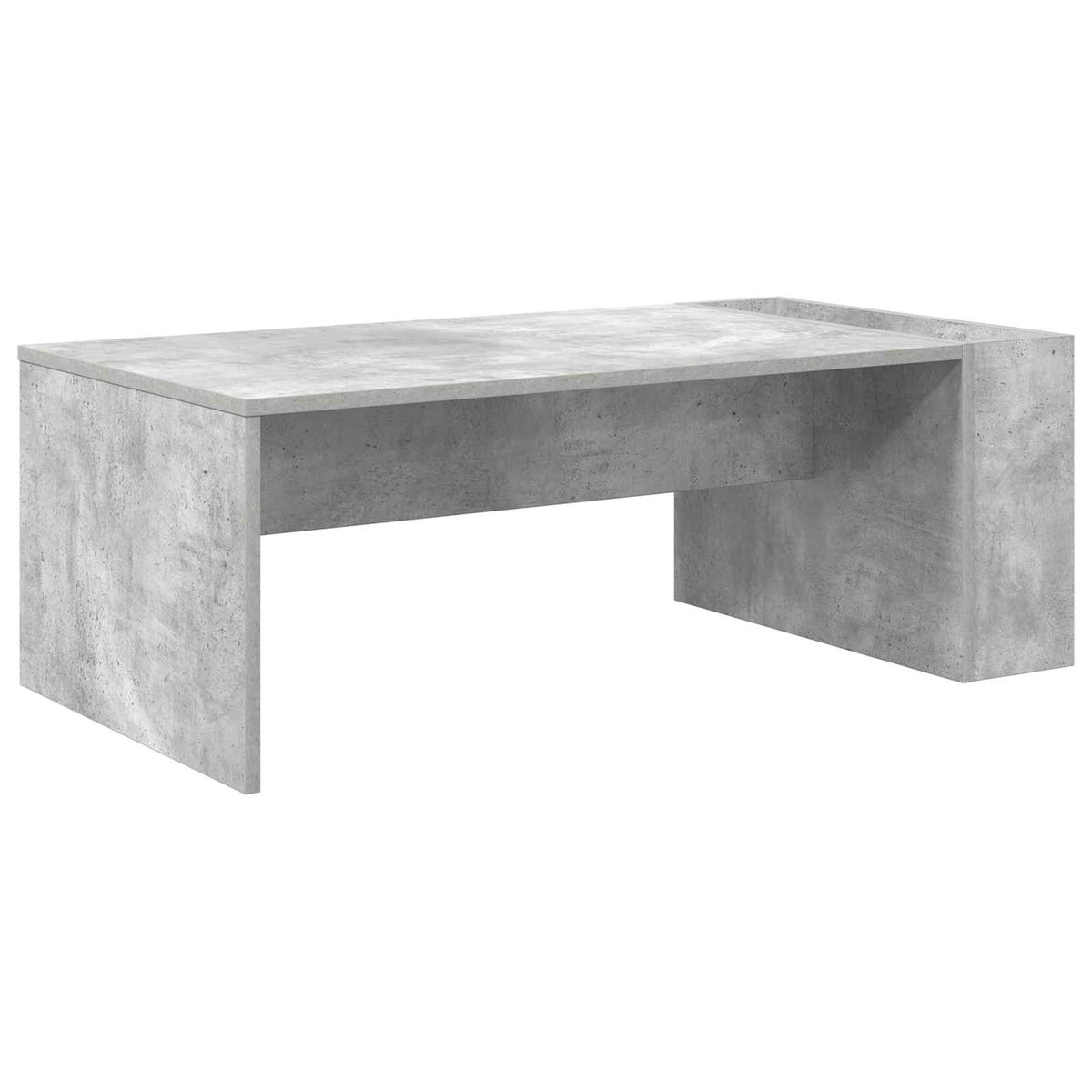Sofabord Beton Grå 95 x 50 x 34 cm Konstrueret træ