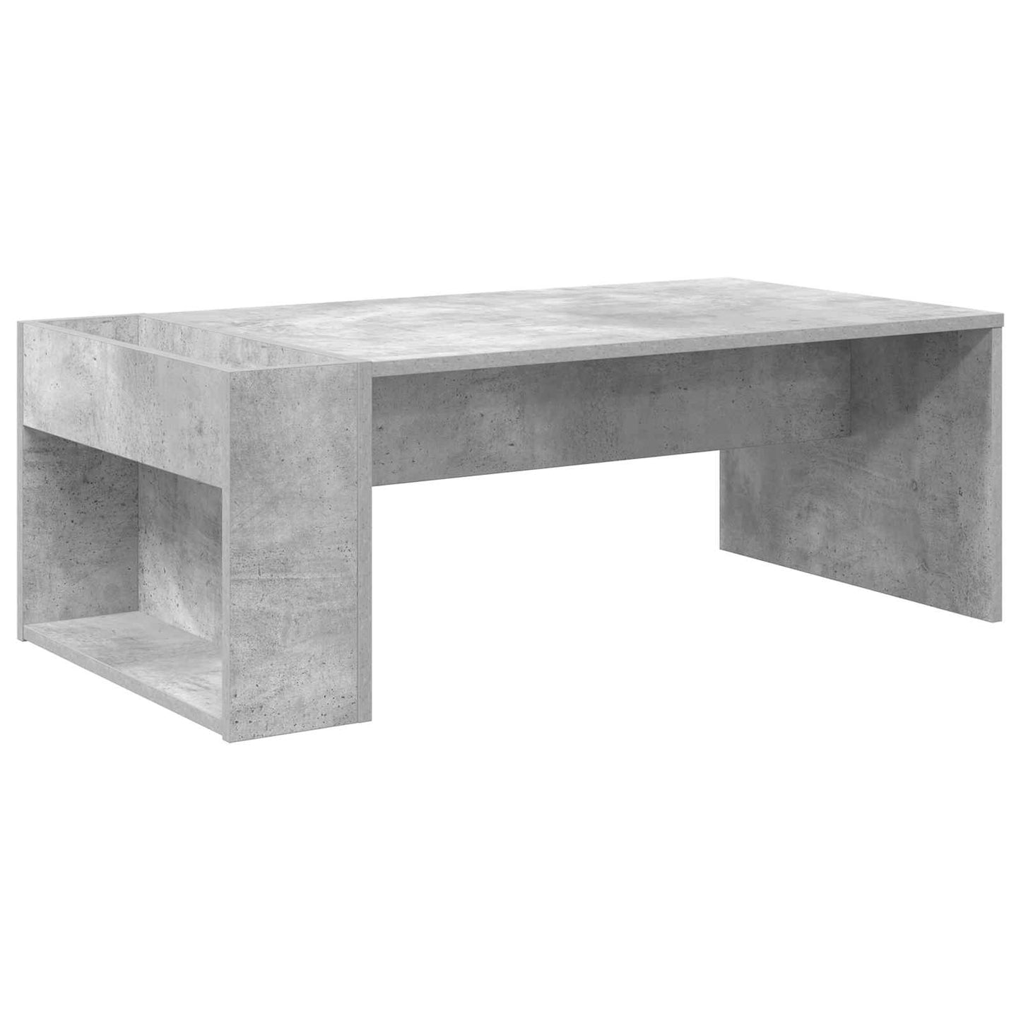 Sofabord Beton Grå 95 x 50 x 34 cm Konstrueret træ