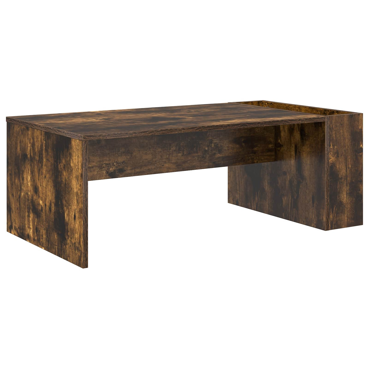 Sofabord Røget eg 95 x 50 x 34 cm Konstrueret træ
