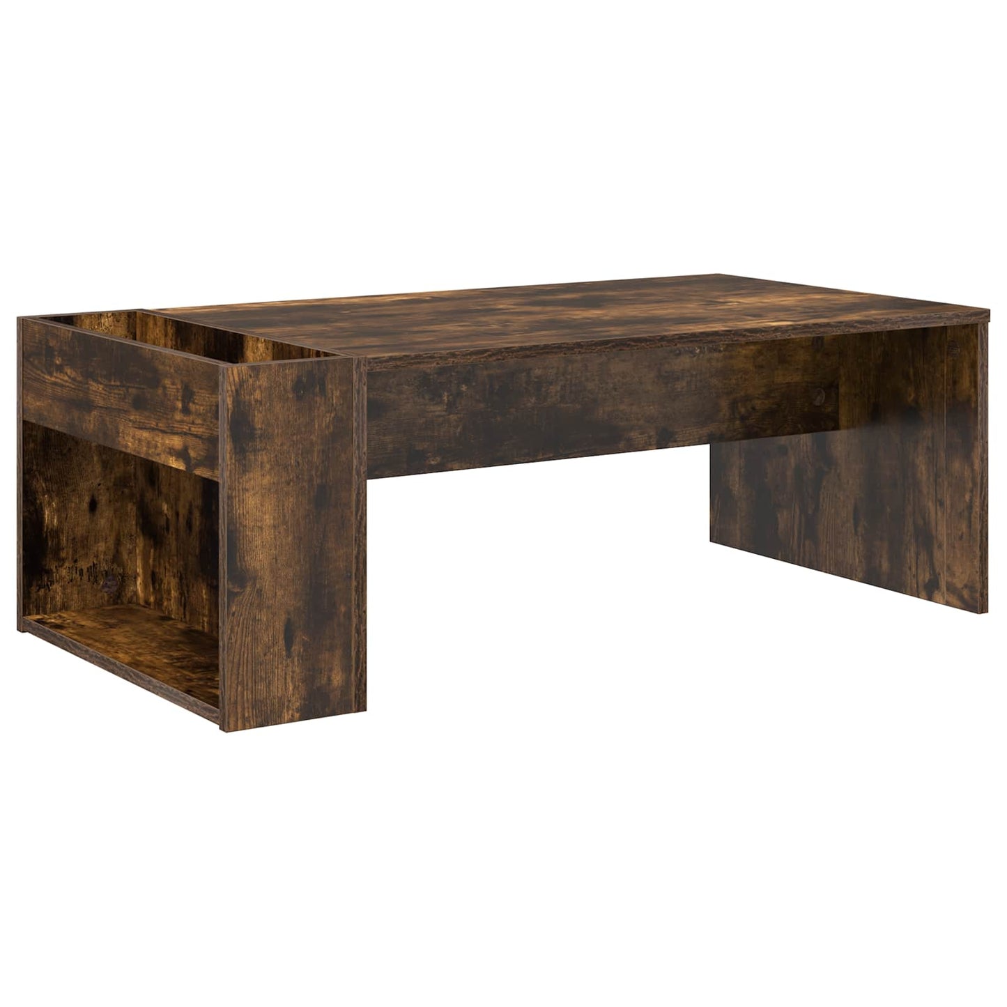 Sofabord Røget eg 95 x 50 x 34 cm Konstrueret træ