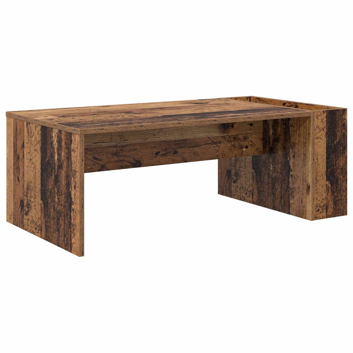 Sofabord Gammelt træ 95 x 50 x 34 cm Konstrueret træ