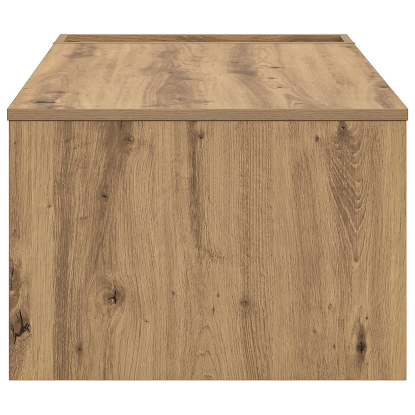 Sofabord Artisan Egetræ 95 x 50 x 34 cm Konstrueret træ