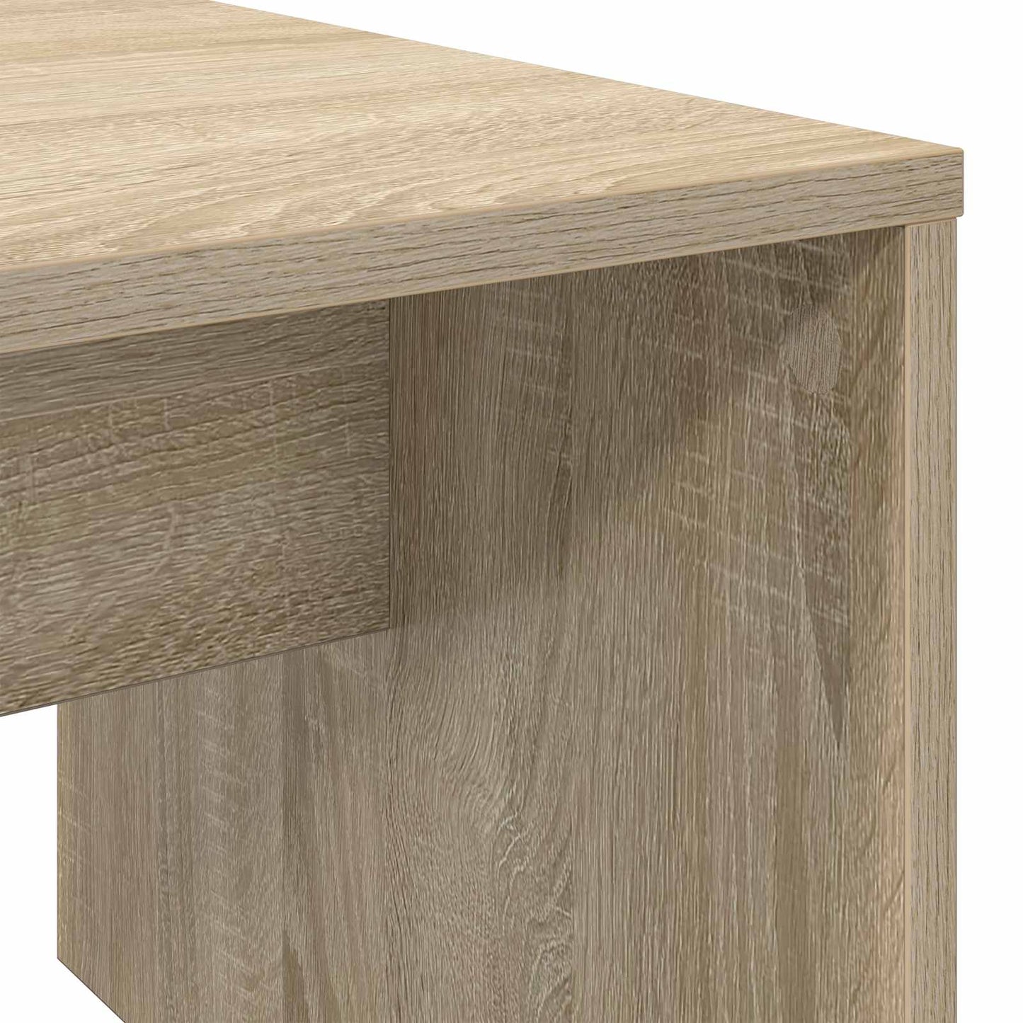 Sofabord Sonoma eg 90 x 45 x 35 cm Konstrueret træ