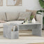 Sofabord Beton Grå 90 x 45 x 35 cm Konstrueret træ