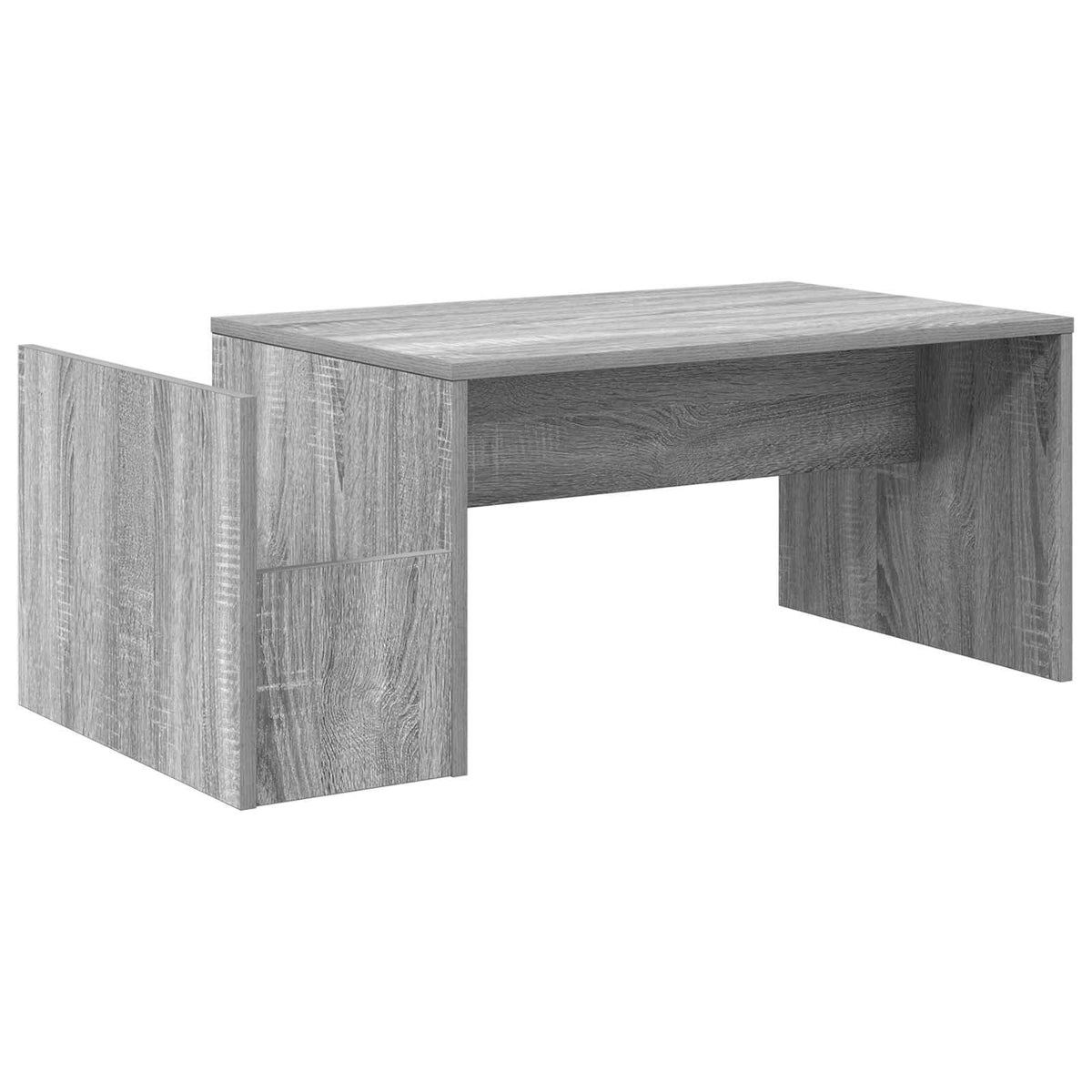 Sofabord Grå Sonoma 90 x 45 x 35 cm Konstrueret træ