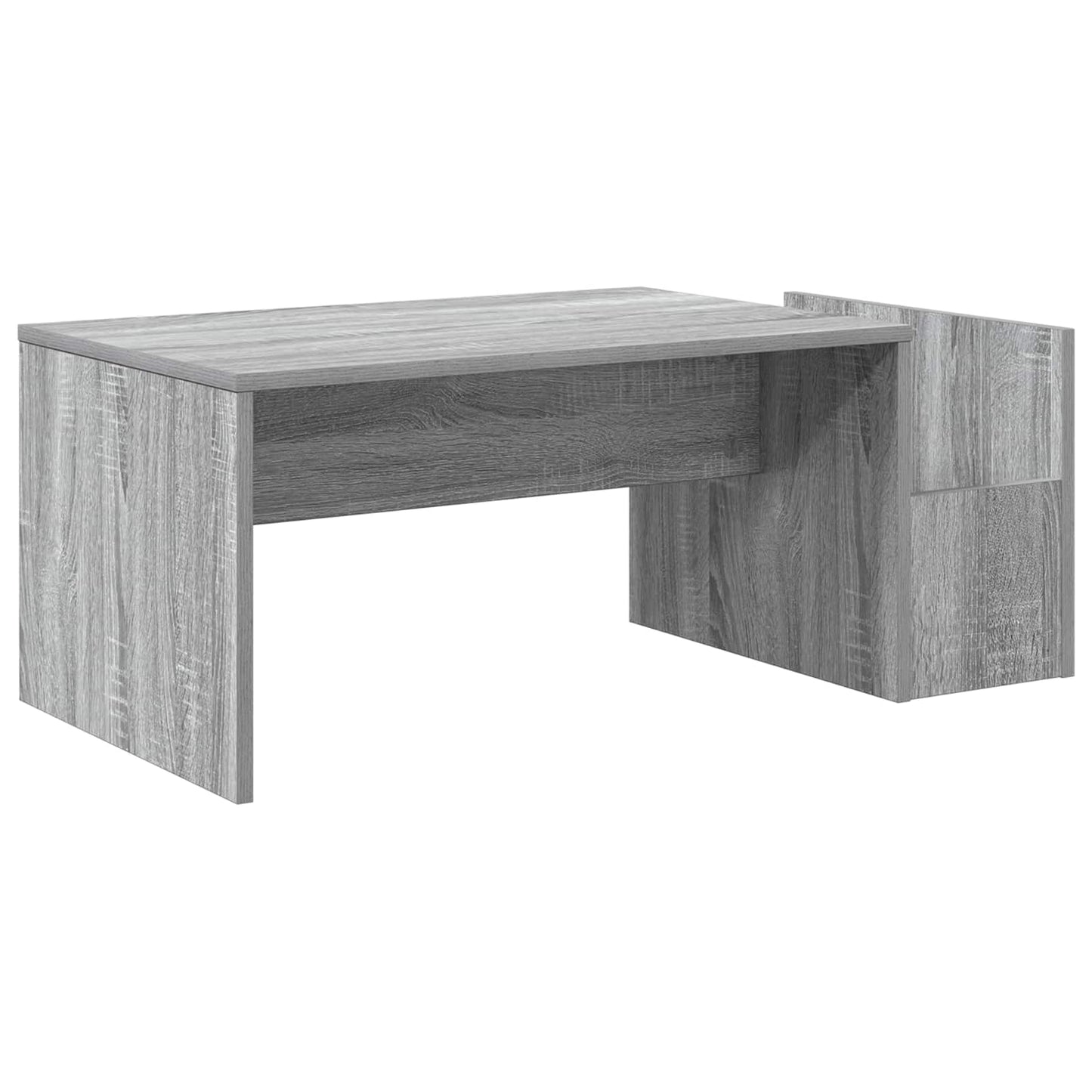 Sofabord Grå Sonoma 90 x 45 x 35 cm Konstrueret træ