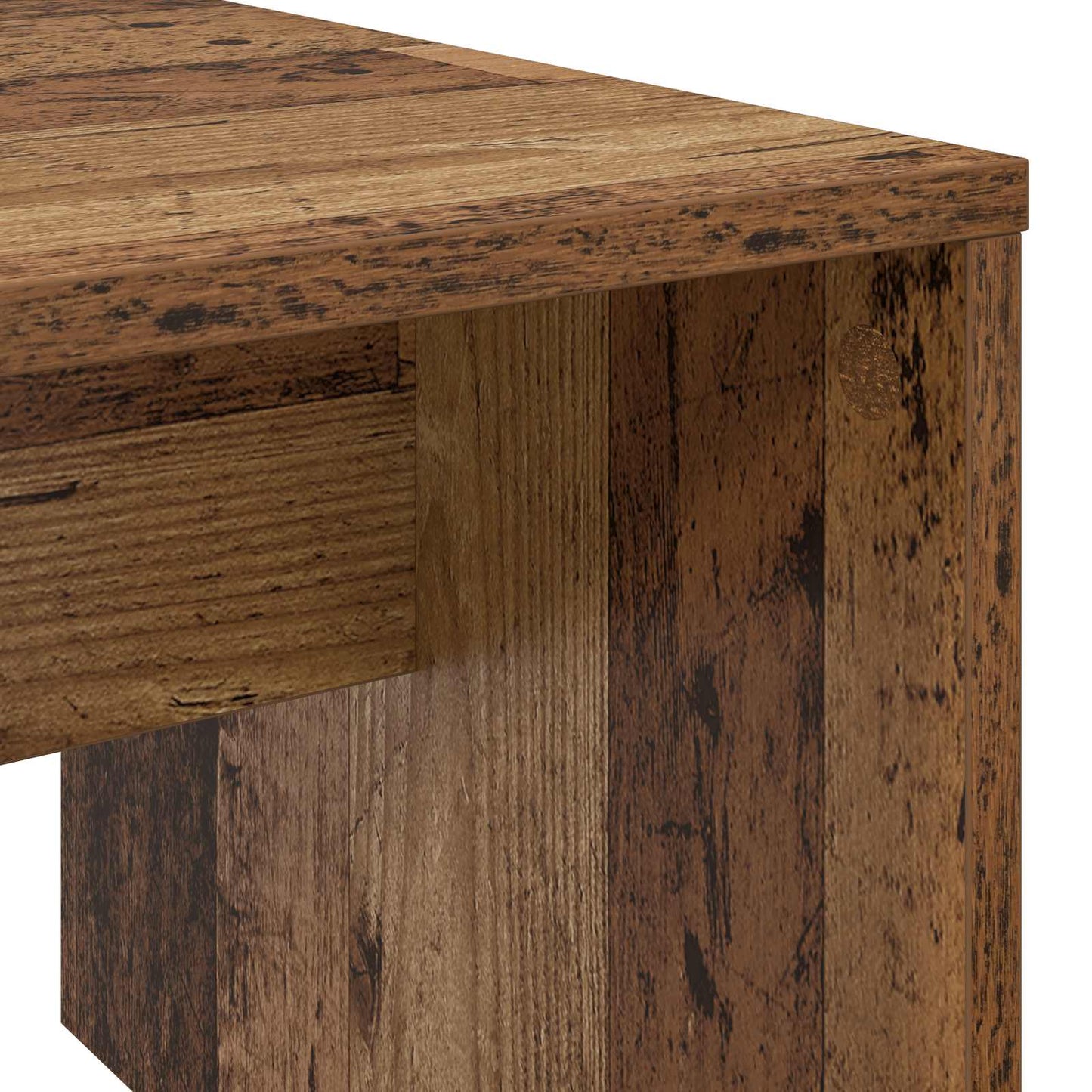 Sofabord Gammelt træ 90 x 45 x 35 cm Konstrueret træ