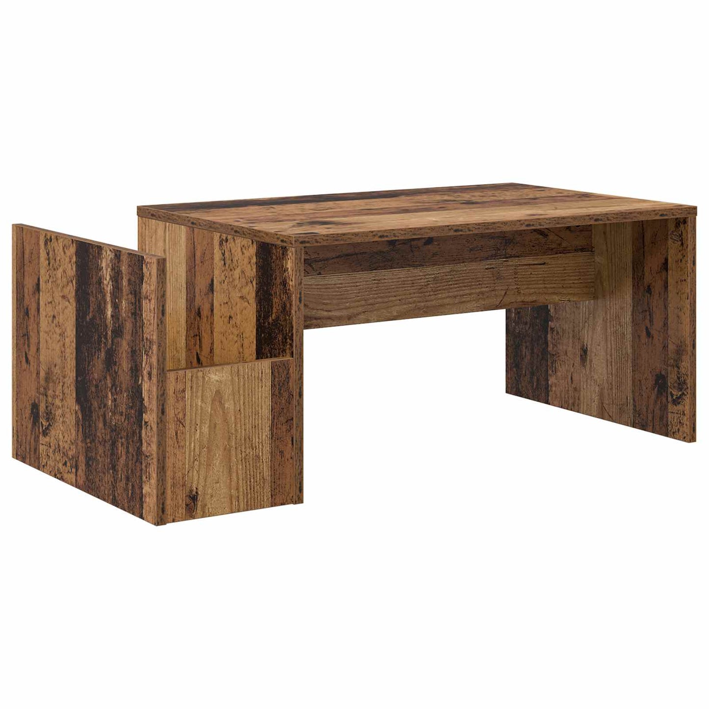 Sofabord Gammelt træ 90 x 45 x 35 cm Konstrueret træ