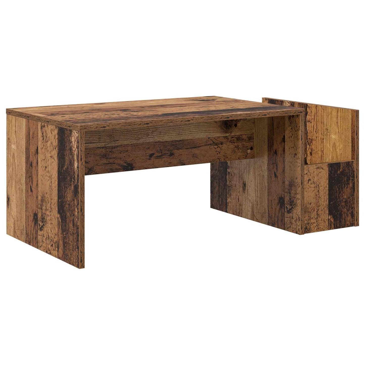 Sofabord Gammelt træ 90 x 45 x 35 cm Konstrueret træ