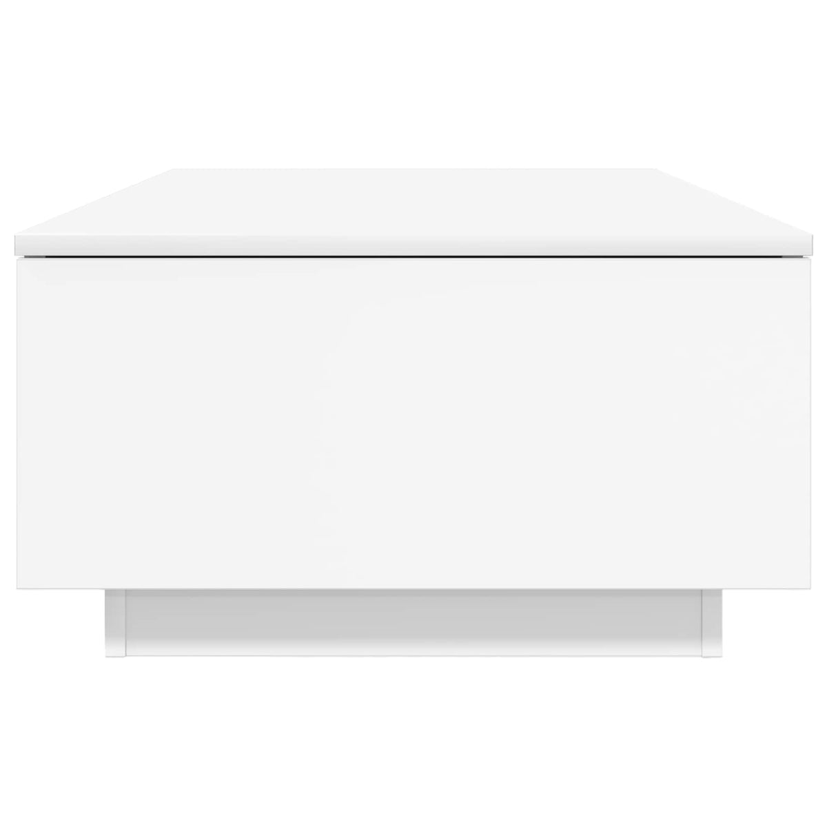 Sofabord Hvid 95 x 55 x 31 cm Konstrueret træ