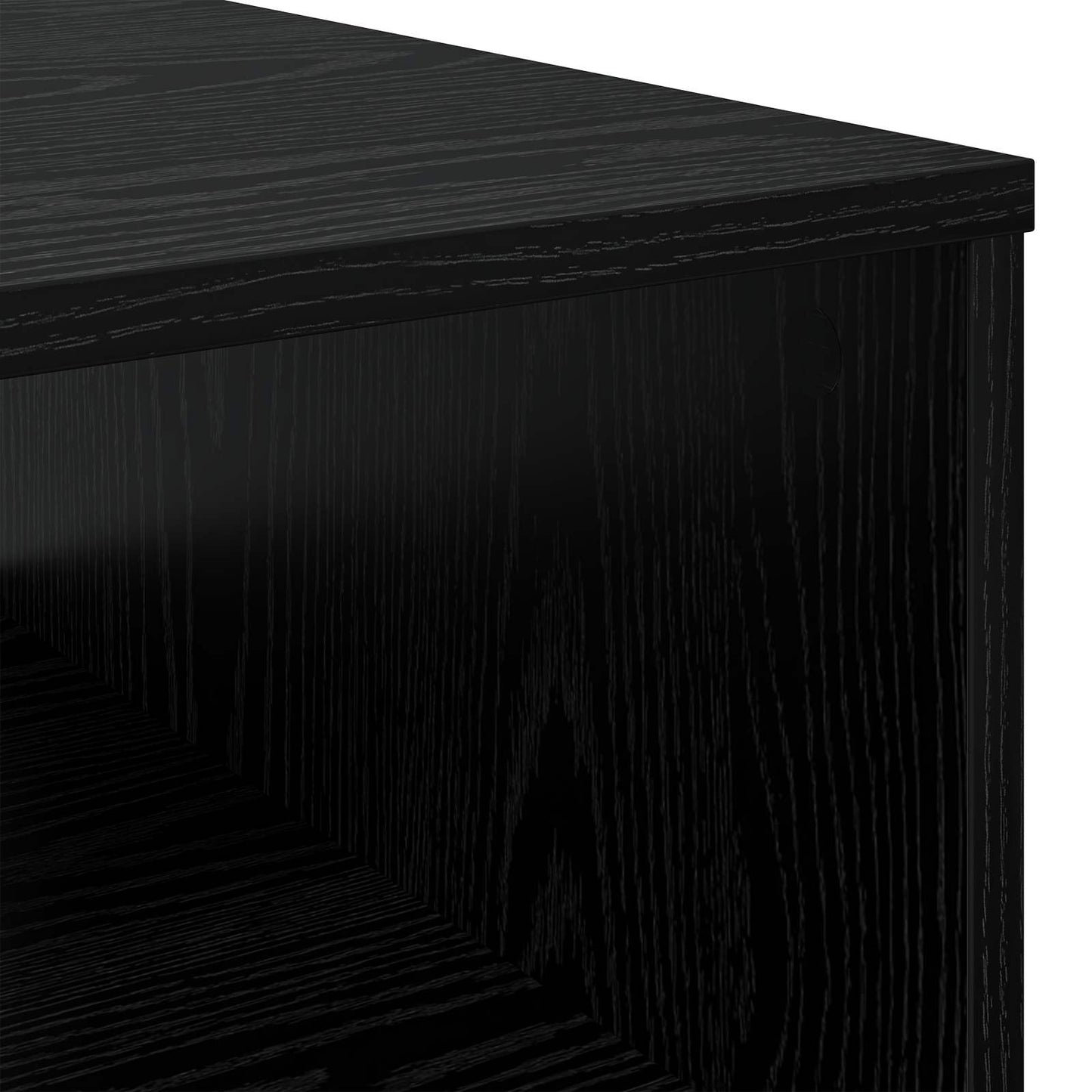 Sofabord Sort eg 95 x 55 x 31 cm Konstrueret træ