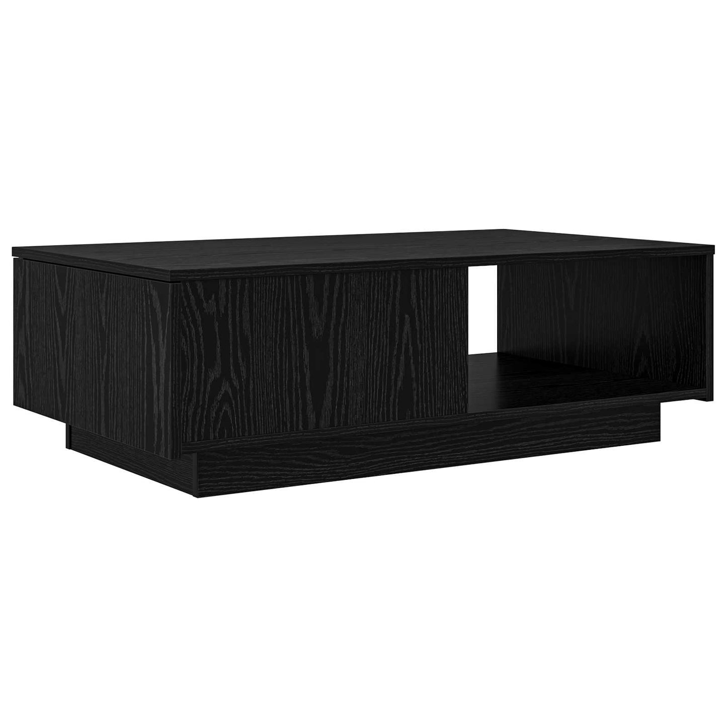 Sofabord Sort eg 95 x 55 x 31 cm Konstrueret træ
