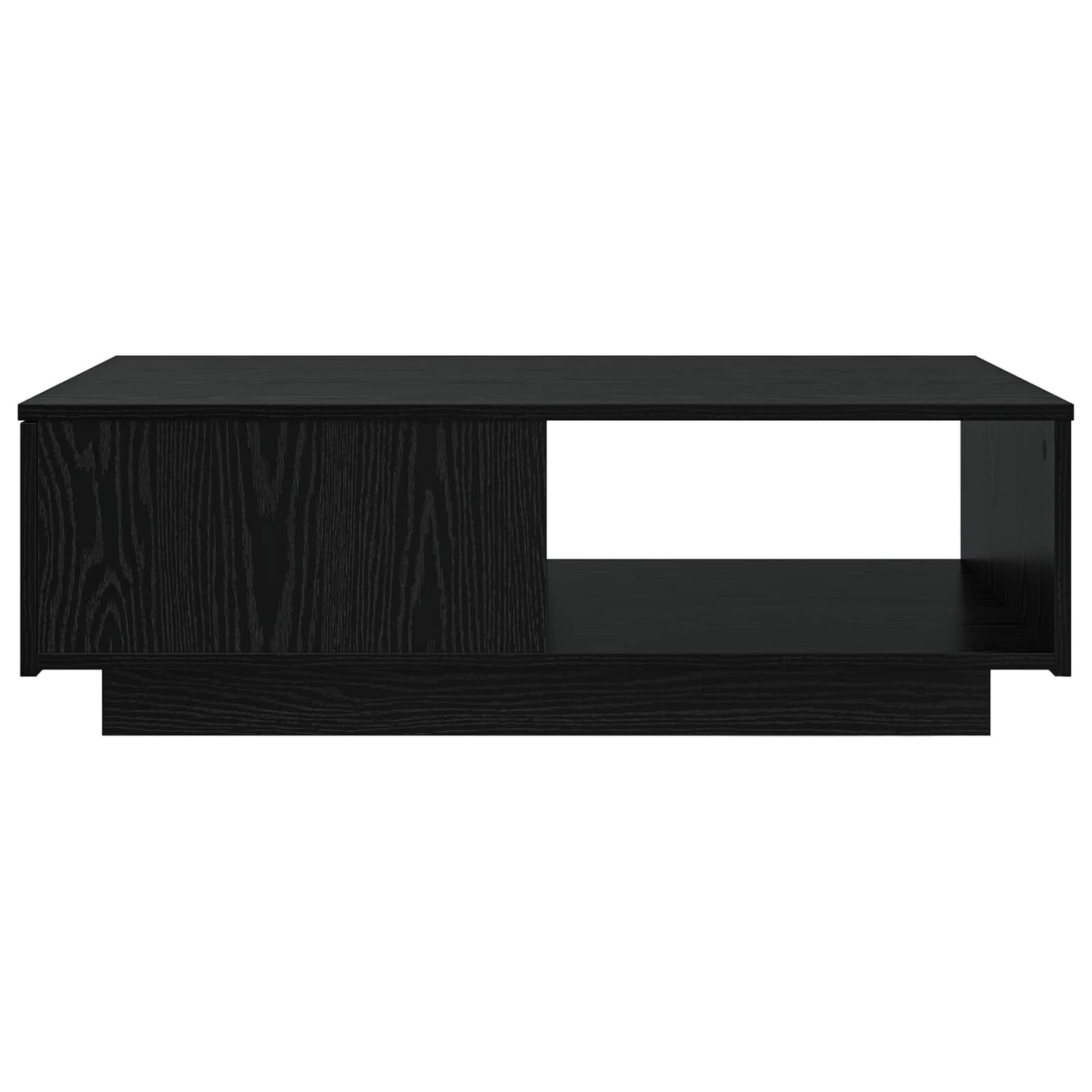 Sofabord Sort eg 95 x 55 x 31 cm Konstrueret træ