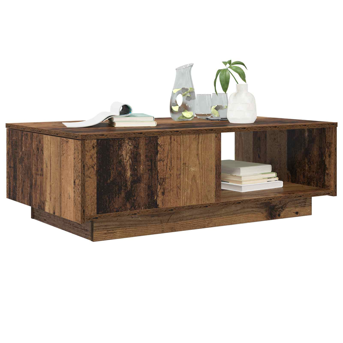 Sofabord Gammelt træ 95 x 55 x 31 cm Konstrueret træ