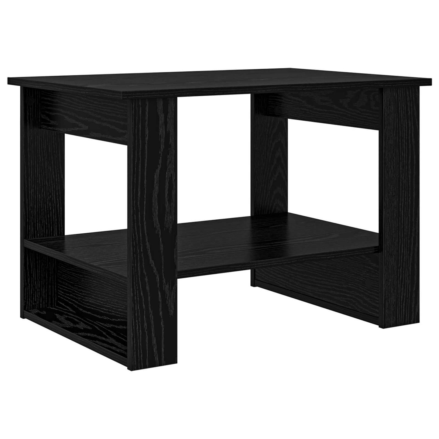 Sofabord Sort eg 72 x 50 x 50 cm Konstrueret træ