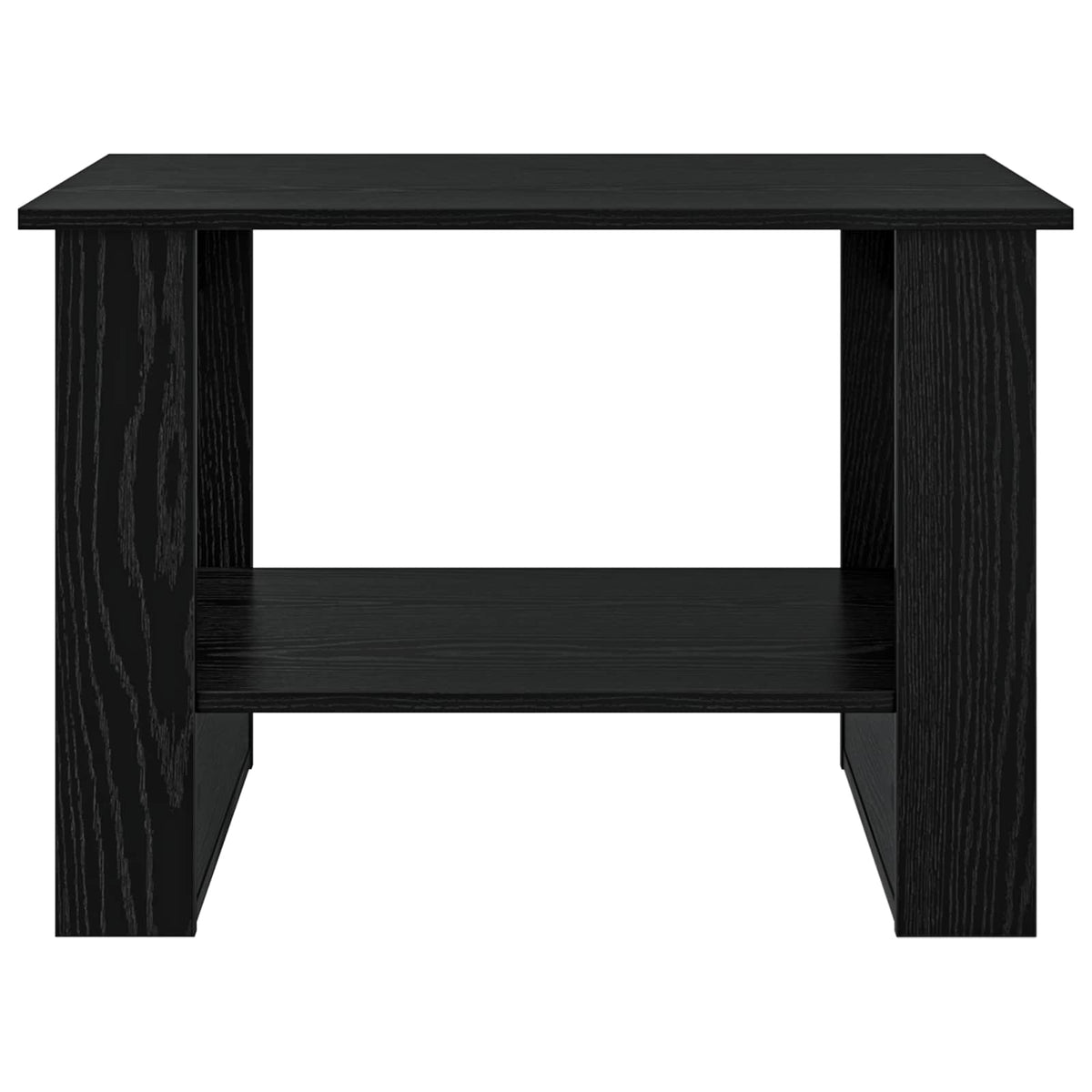 Sofabord Sort eg 72 x 50 x 50 cm Konstrueret træ