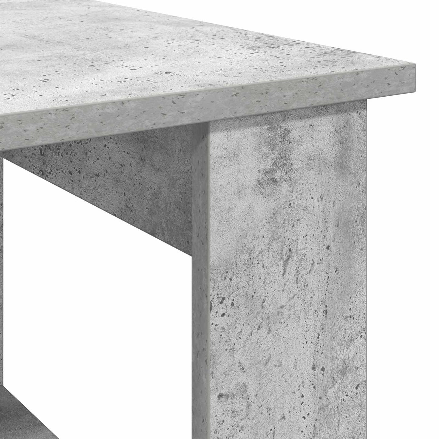 Sofabord Beton Grå 72 x 50 x 50 cm Konstrueret træ