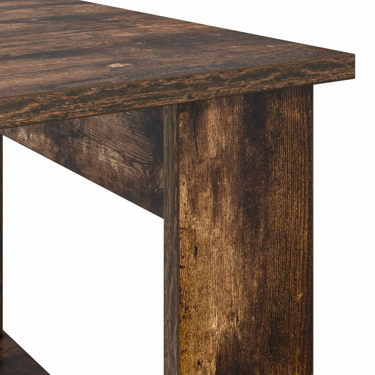 Sofabord Røget eg 72 x 50 x 50 cm Konstrueret træ