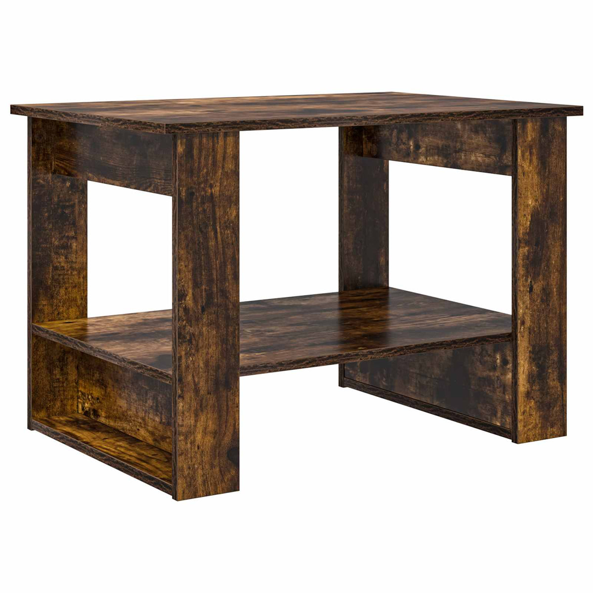 Sofabord Røget eg 72 x 50 x 50 cm Konstrueret træ