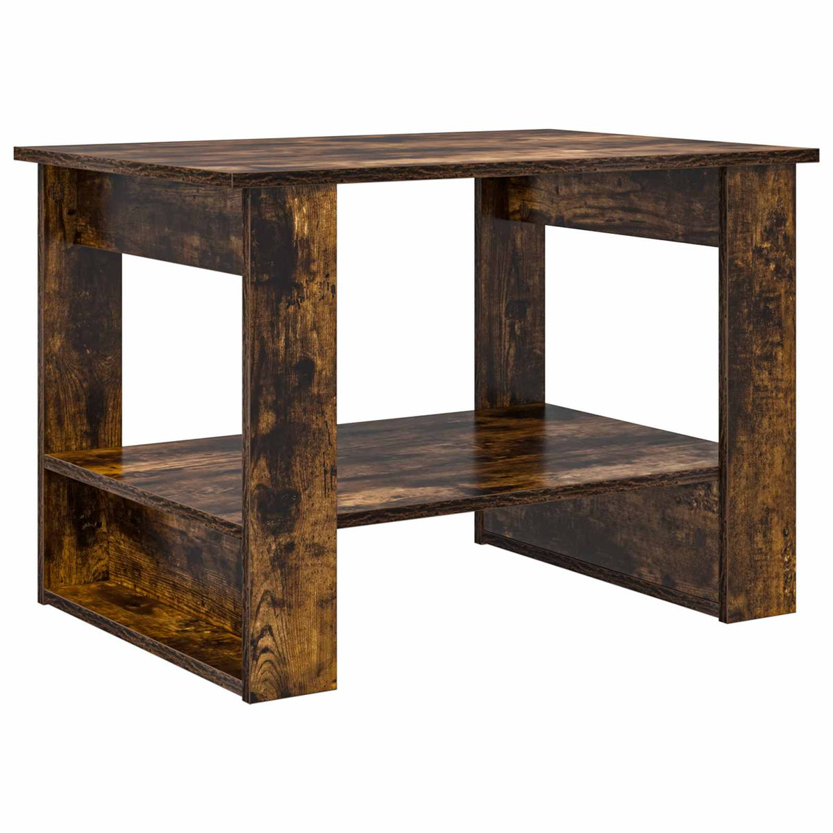 Sofabord Røget eg 72 x 50 x 50 cm Konstrueret træ